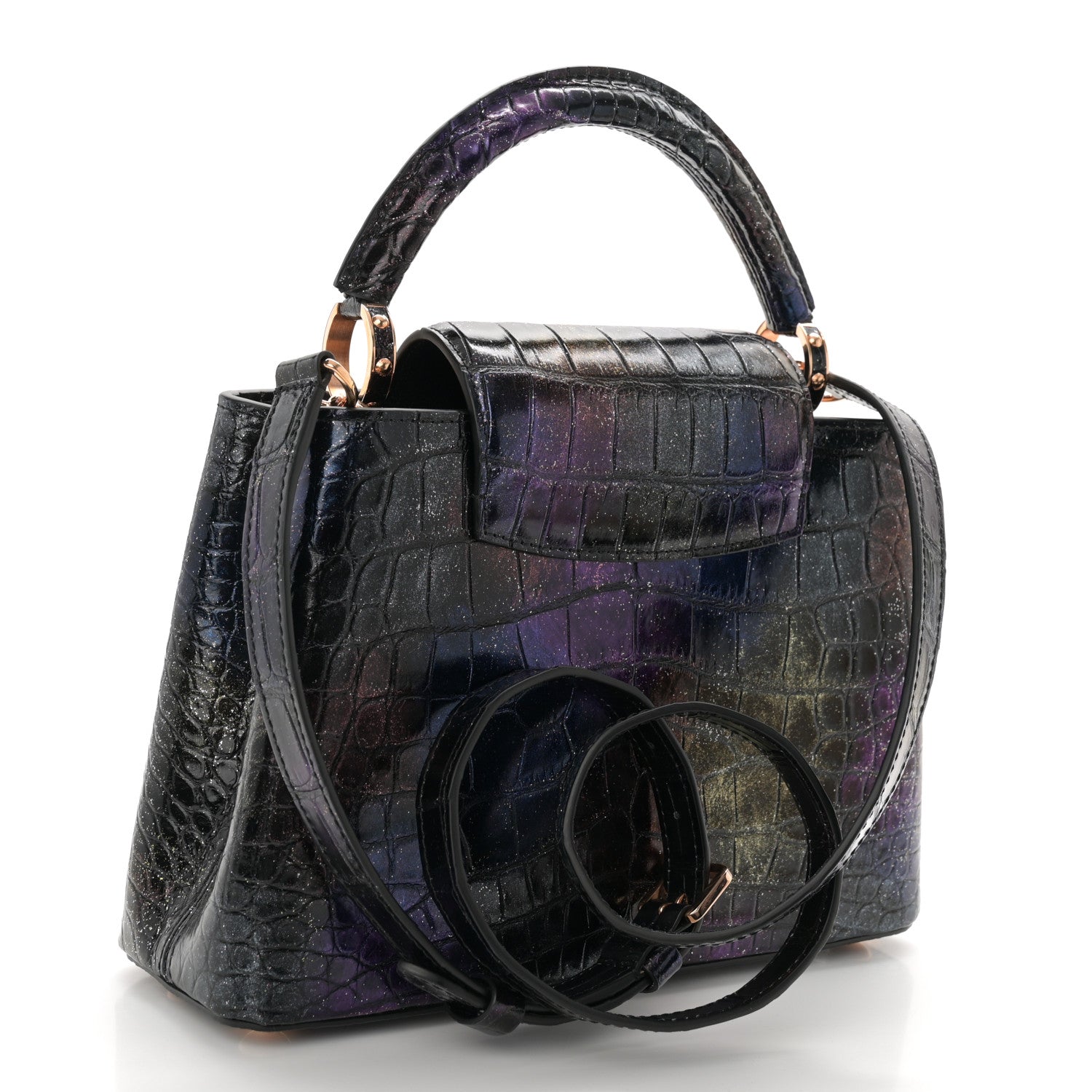 Louis Vuitton Alligator Capucines BB Cosmic Cosmic Firework 3 of 9