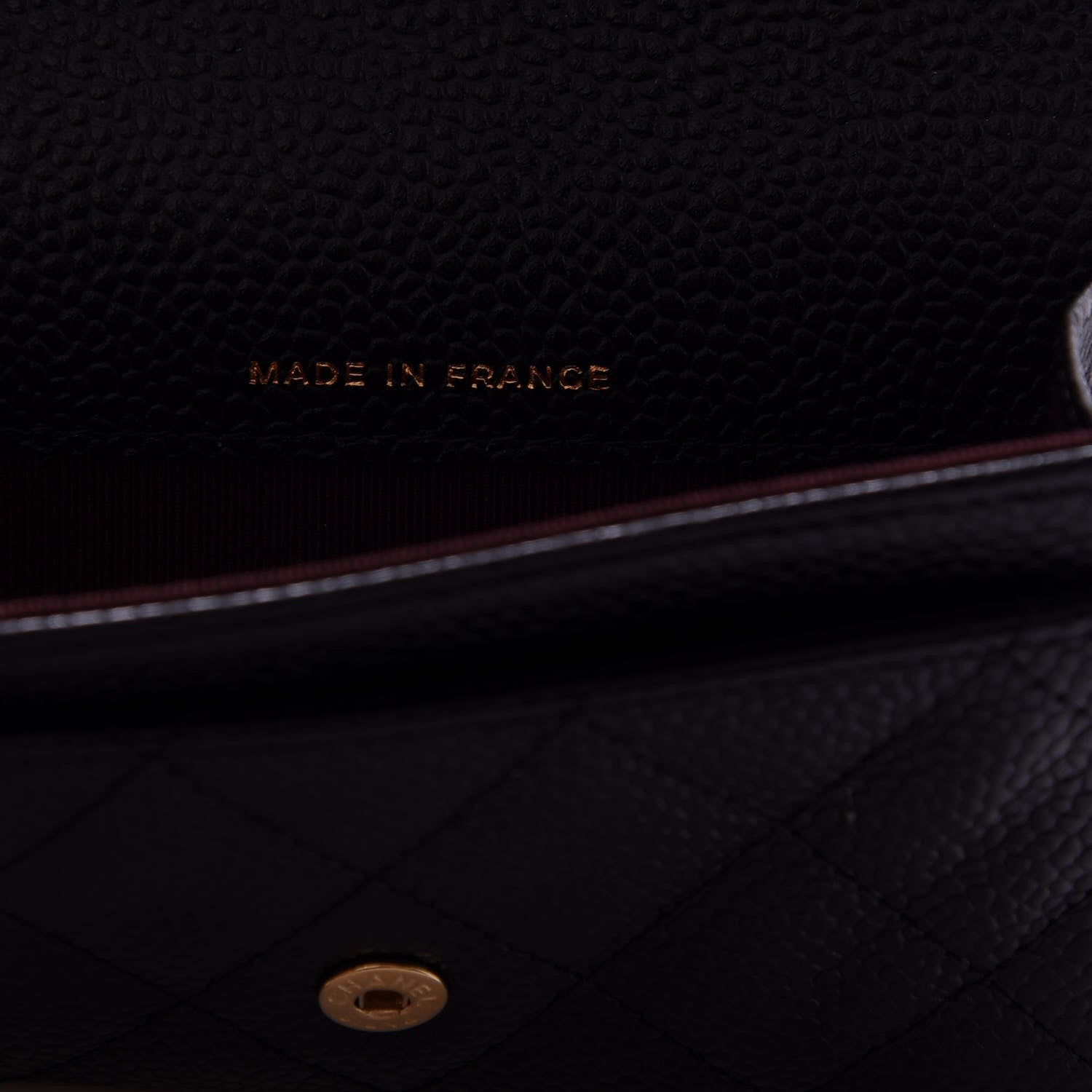 Chanel Caviar Quilted Flap Card Holder Black 7 of 9