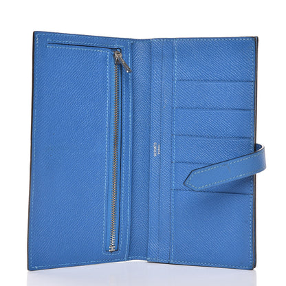 Hermes Epsom Bi Color Bearn Wallet Bleu Sapphire Izmir 5 of 13