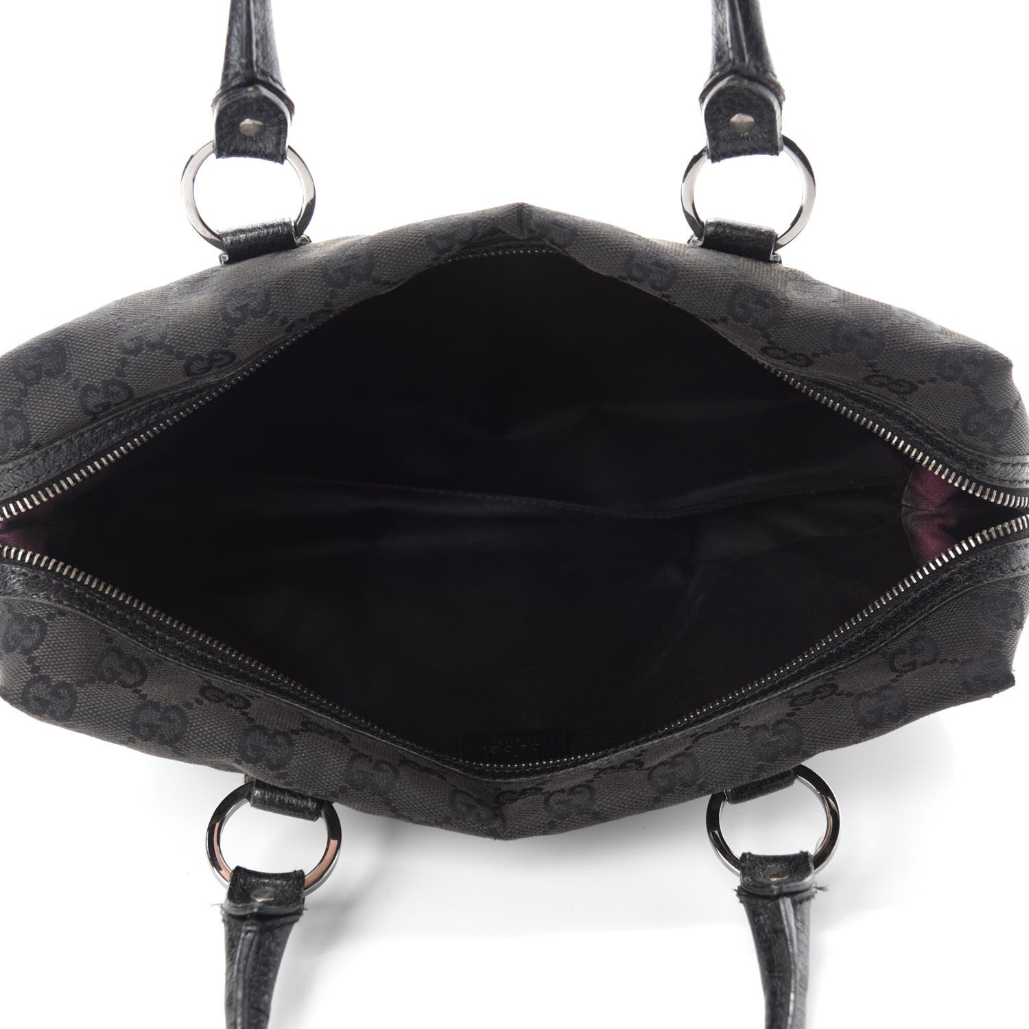Gucci Monogram Small Boston Black 5 of 14