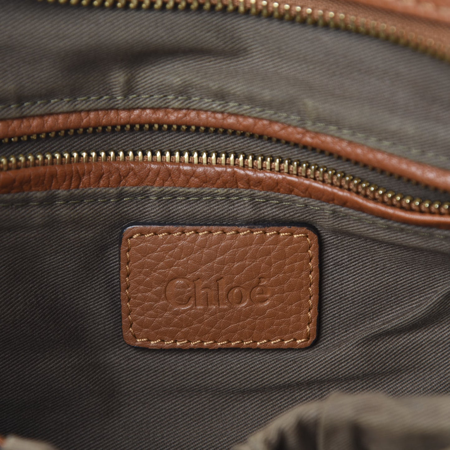 Calfskin Medium Marcie Satchel Tan