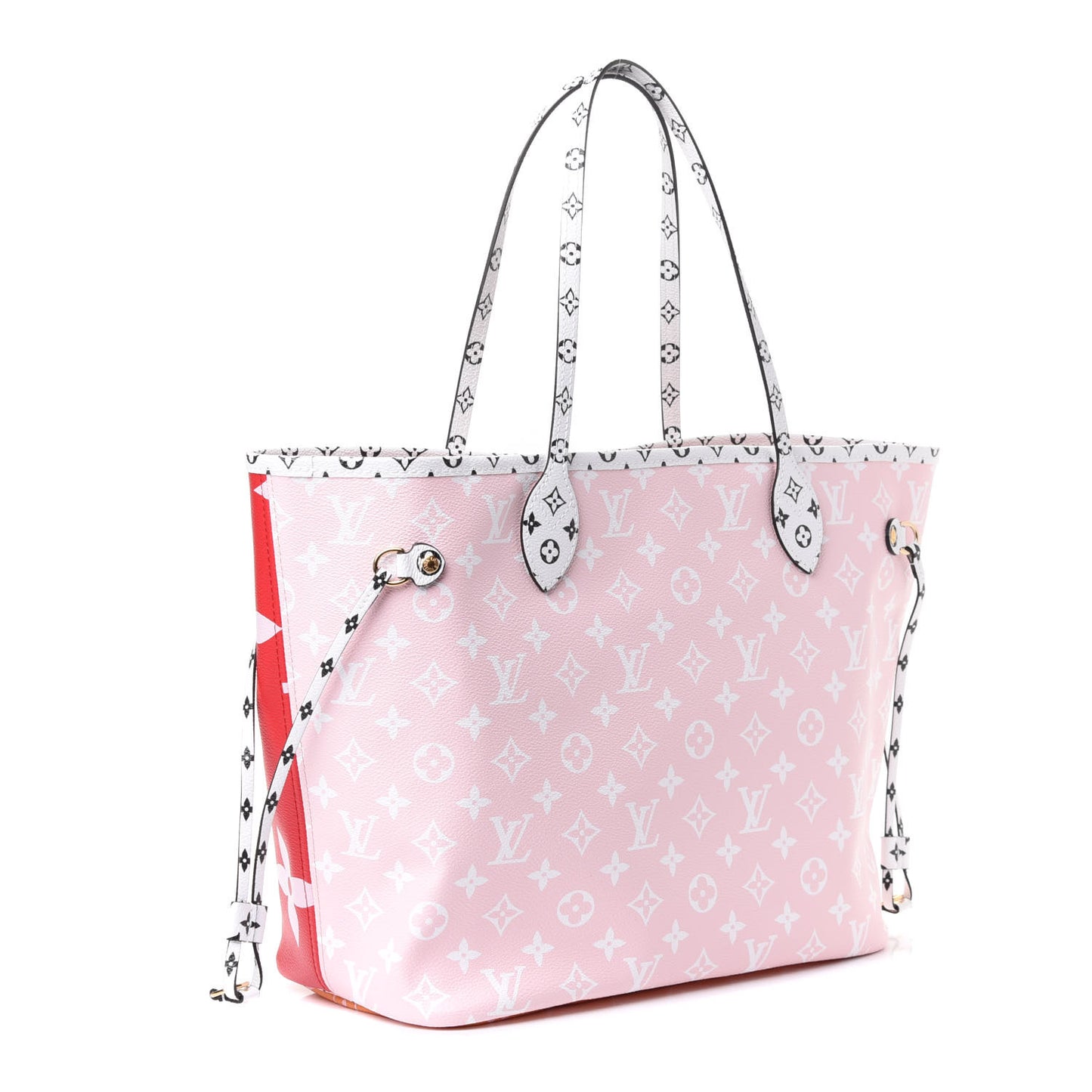 Monogram Giant Neverfull MM Rouge