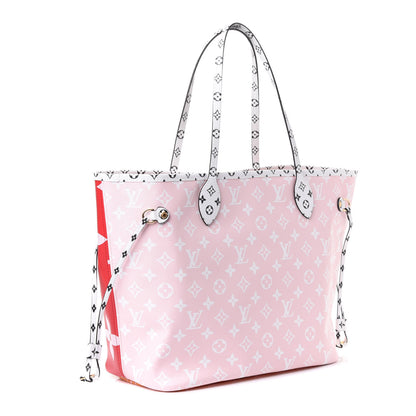 Louis Vuitton Monogram Giant Neverfull MM Rouge 2 of 4