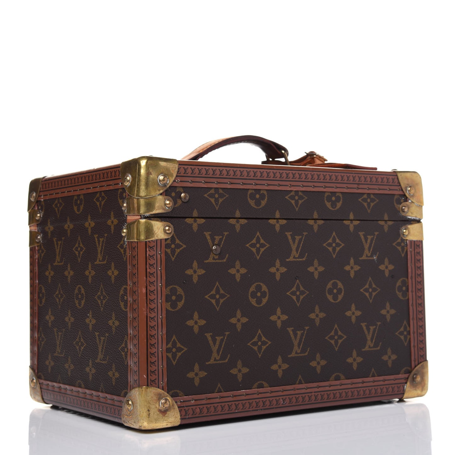 Monogram Boite Flacons Beauty Train Trunk Case
