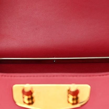 Balenciaga Smooth Calfskin Min Neo Classic Chain Box Rouge 11 of 14