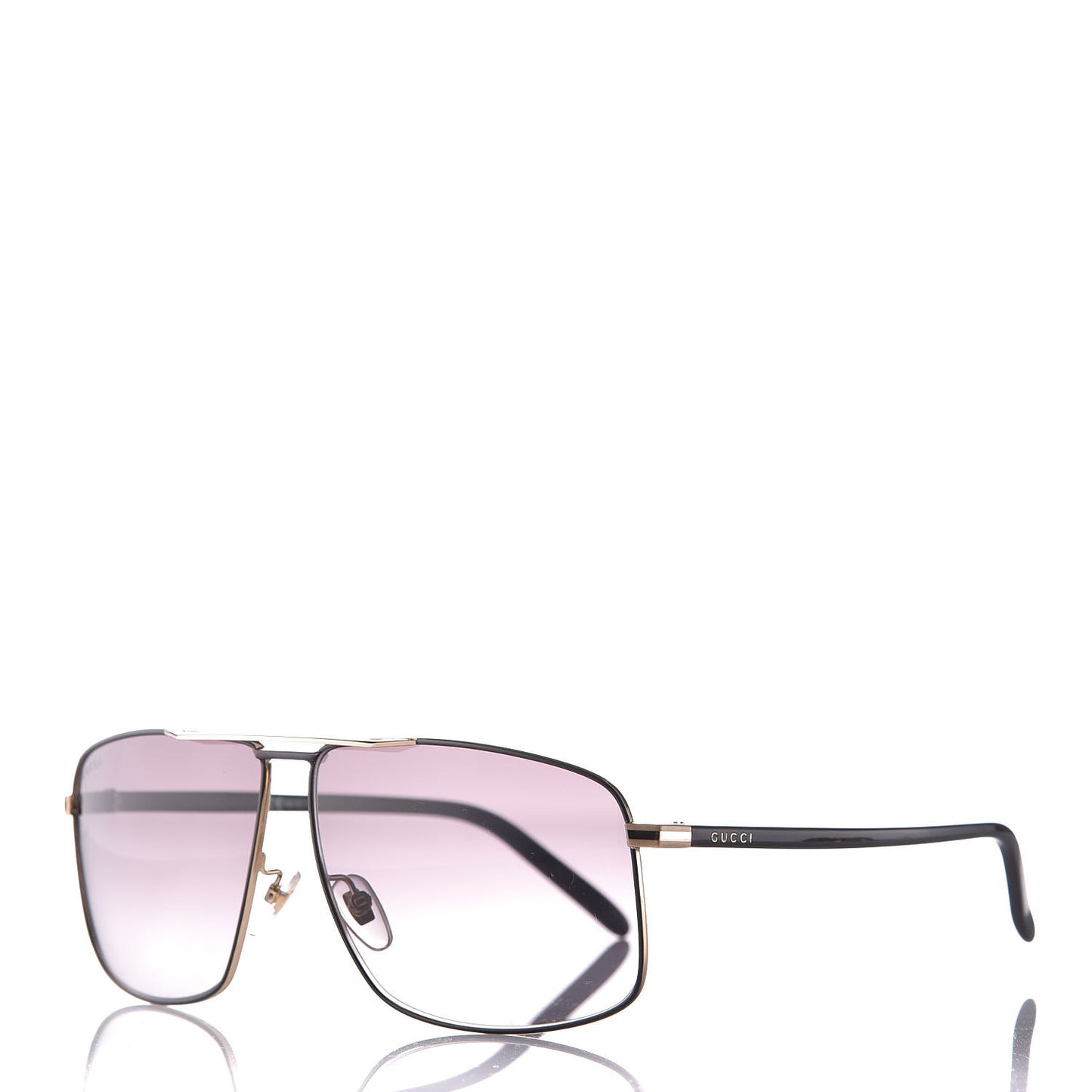 Aviator GG 2214/K/S Sunglasses Black Gold