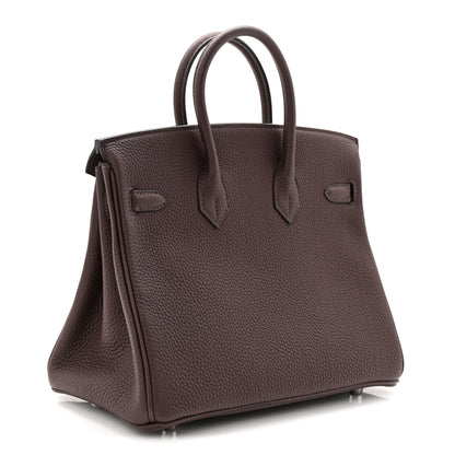 Hermes Togo Birkin 25 Chocolate 3 of 11