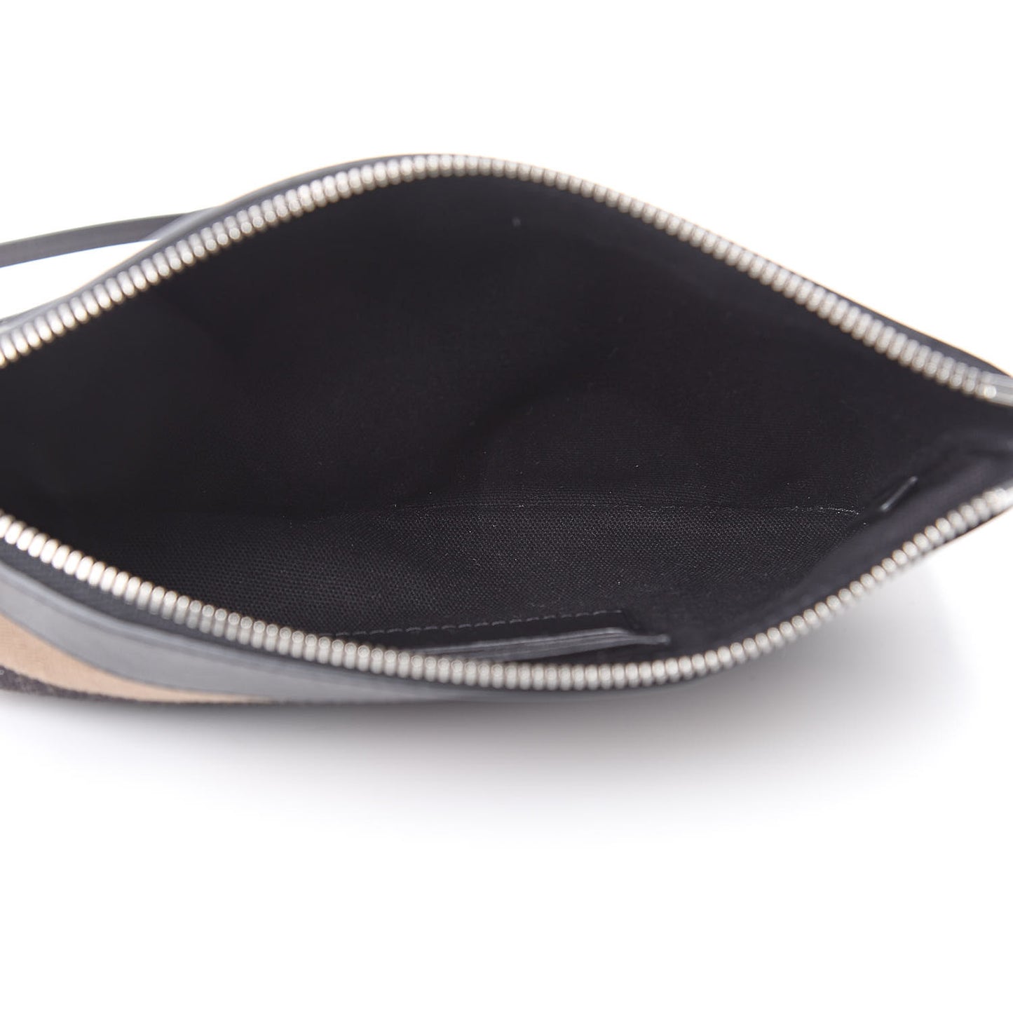 Mega Check Peyton Crossbody Clutch Bag Black