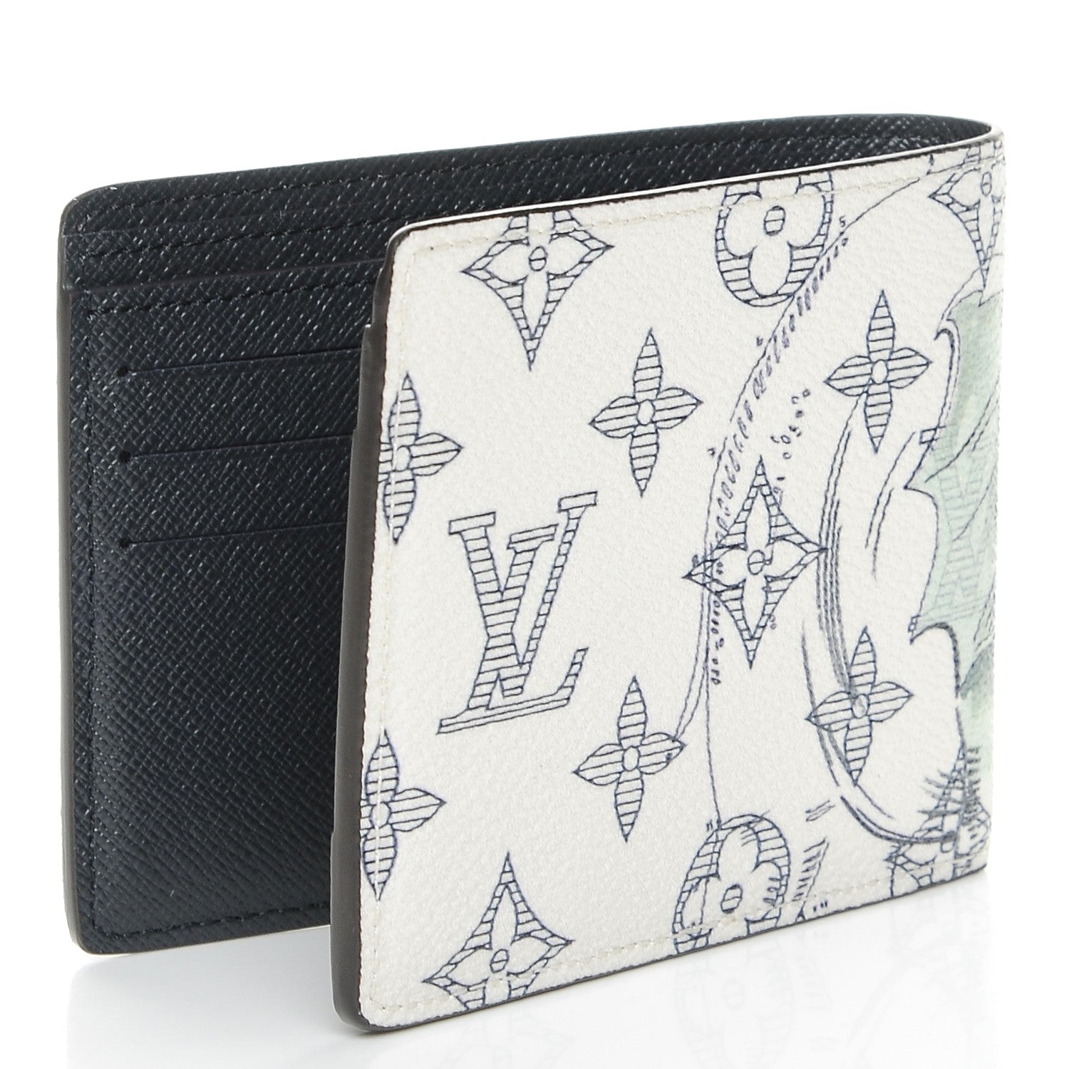 Louis Vuitton Savane Monogram Chapman Multiple Wallet 3 of 8