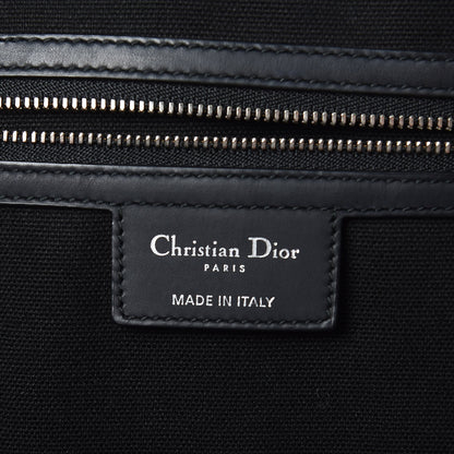 Christian Dior Coated Canvas Cannage Large Panarea Tote Black 6 of 9