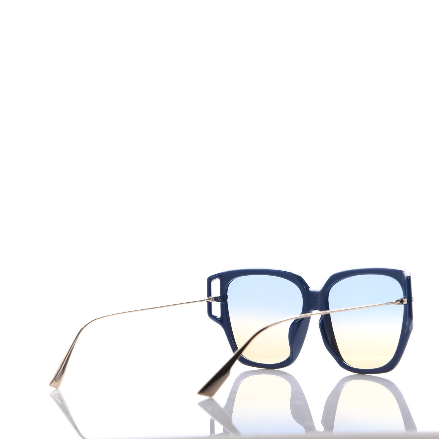 Christian Dior Direction 3F Sunglasses Blue Gold 4 of 8