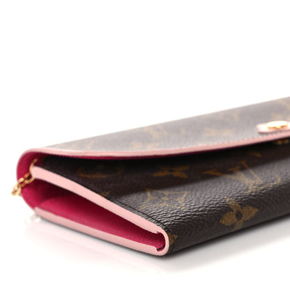 Louis Vuitton Monogram Bloom Flower Emilie Wallet 9 of 10