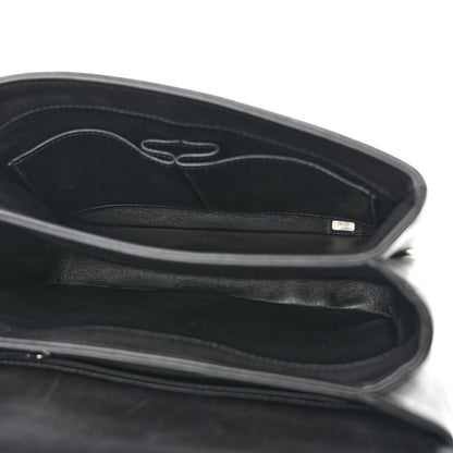 Chanel Calfskin Small Trendy CC Dual Handle Flap Bag Black 5 of 11