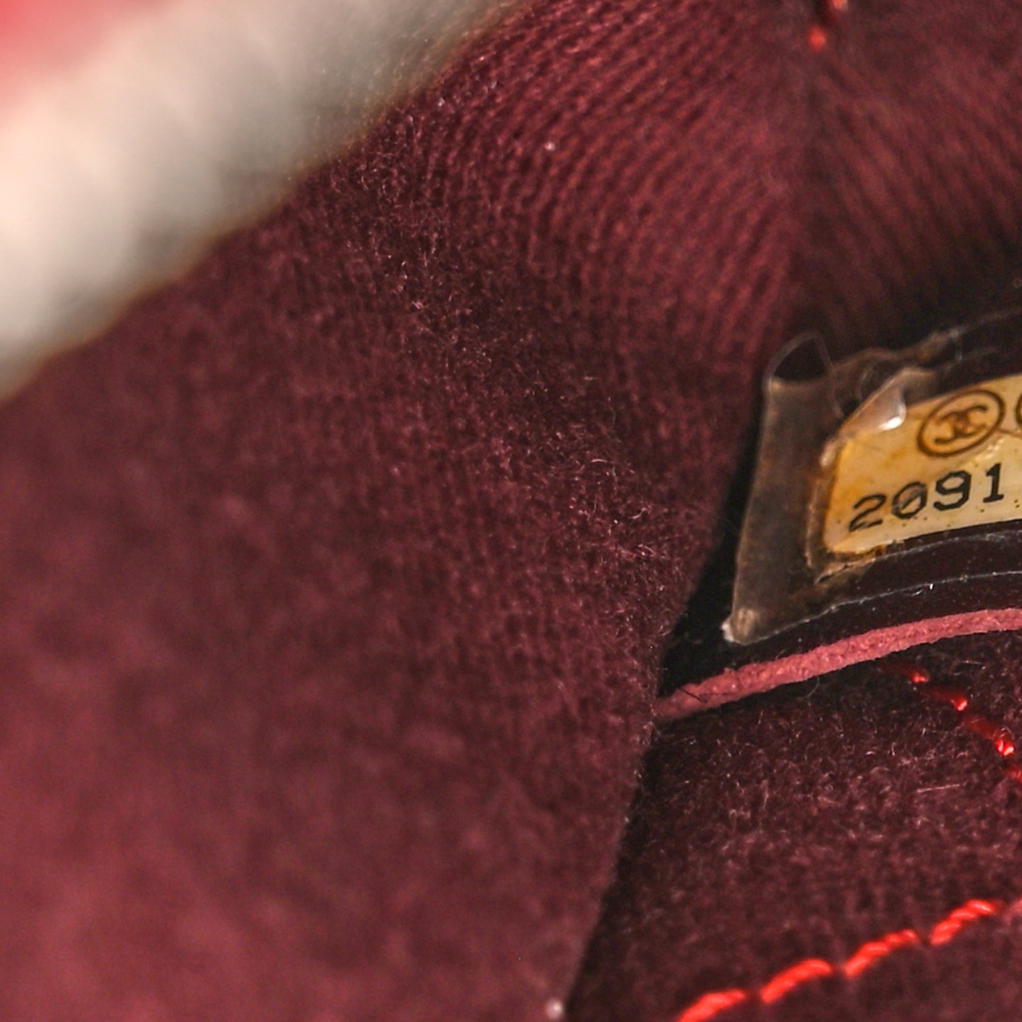 Caviar Quilted Small Deauville Bowling Bag Red