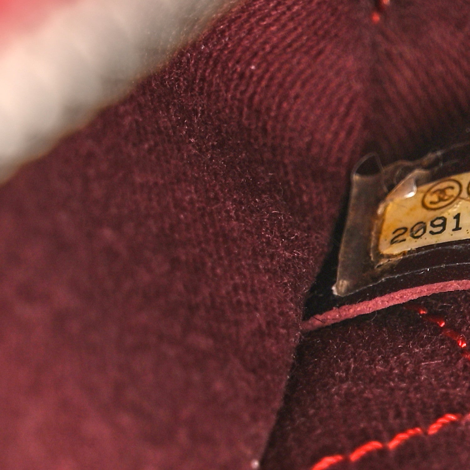 Chanel Caviar Quilted Small Deauville Bowling Bag Red 7 of 10