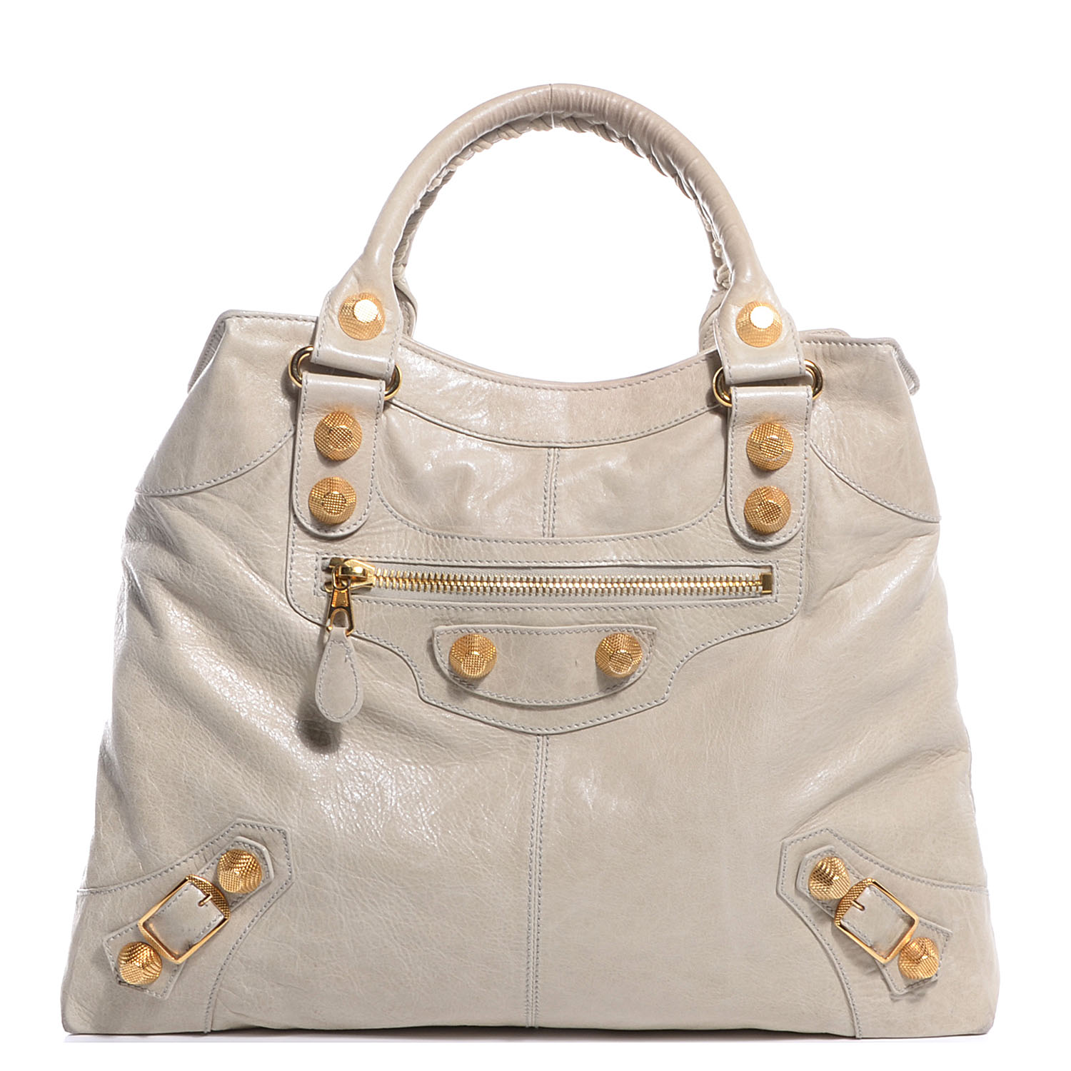 Balenciaga Agneau Giant 21 Gold Hardware Brief Praline 1 of 11