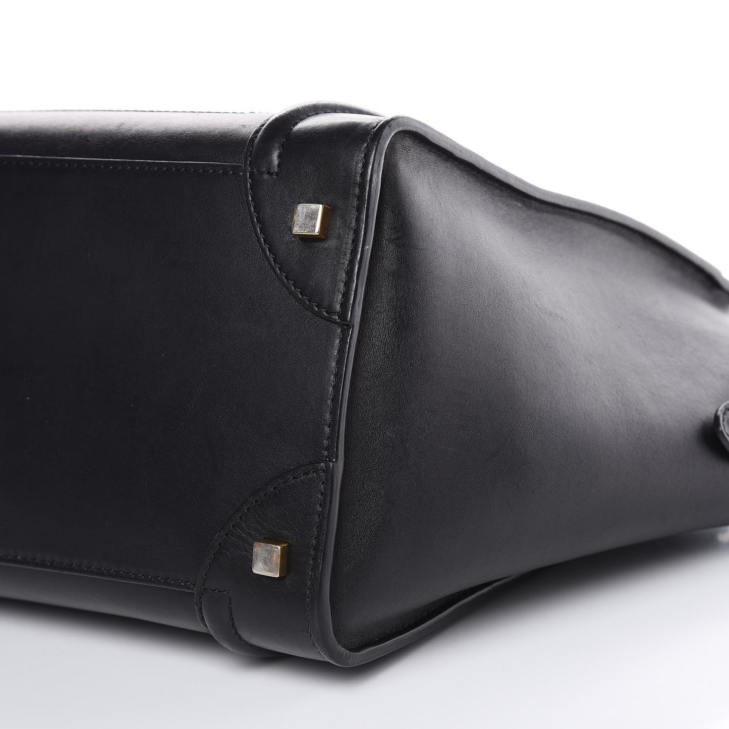 Smooth Calfskin Mini Luggage Black