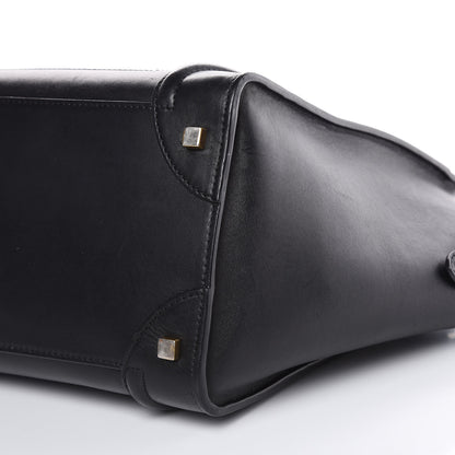 Celine Smooth Calfskin Mini Luggage Black 9 of 21