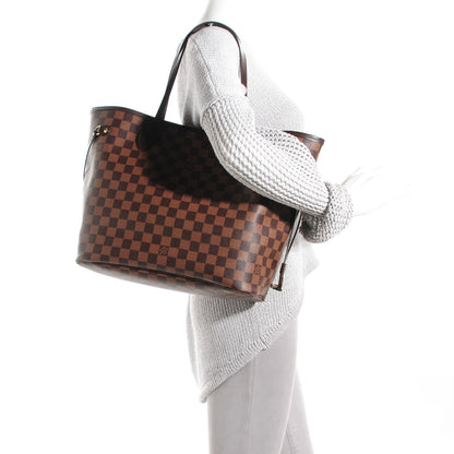 Louis Vuitton Damier Ebene Neverfull MM 2 of 8
