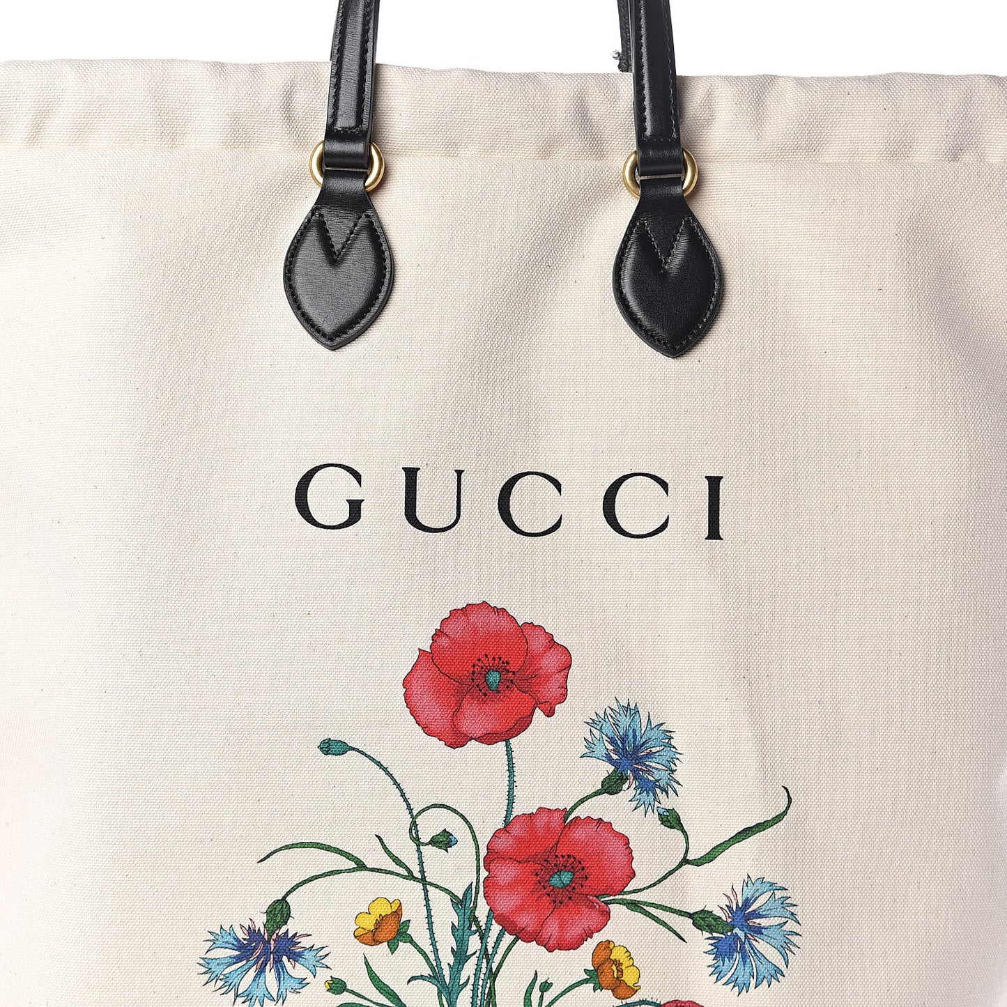 Canvas Chateau Marmont Drawstring Tote Beige