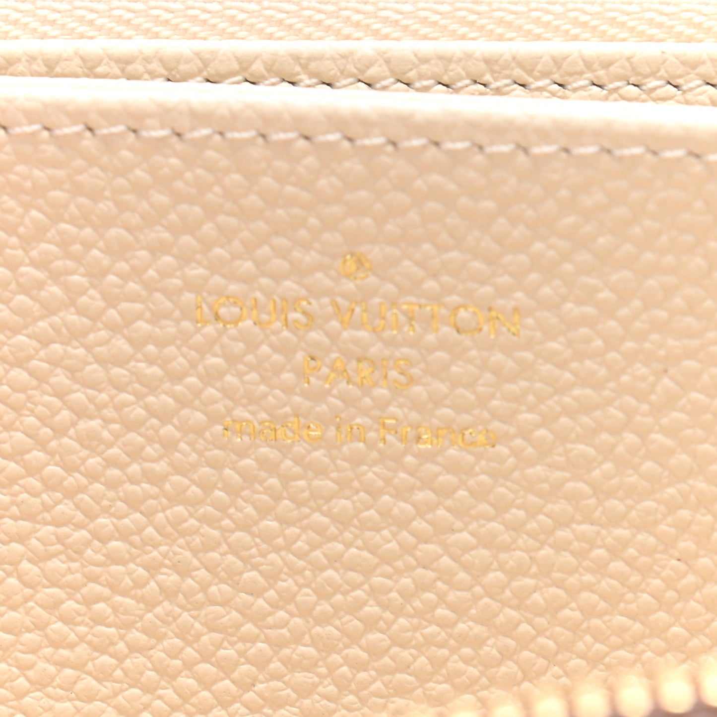 Empreinte Monogram Giant Zippy Wallet Creme Bois De Rose