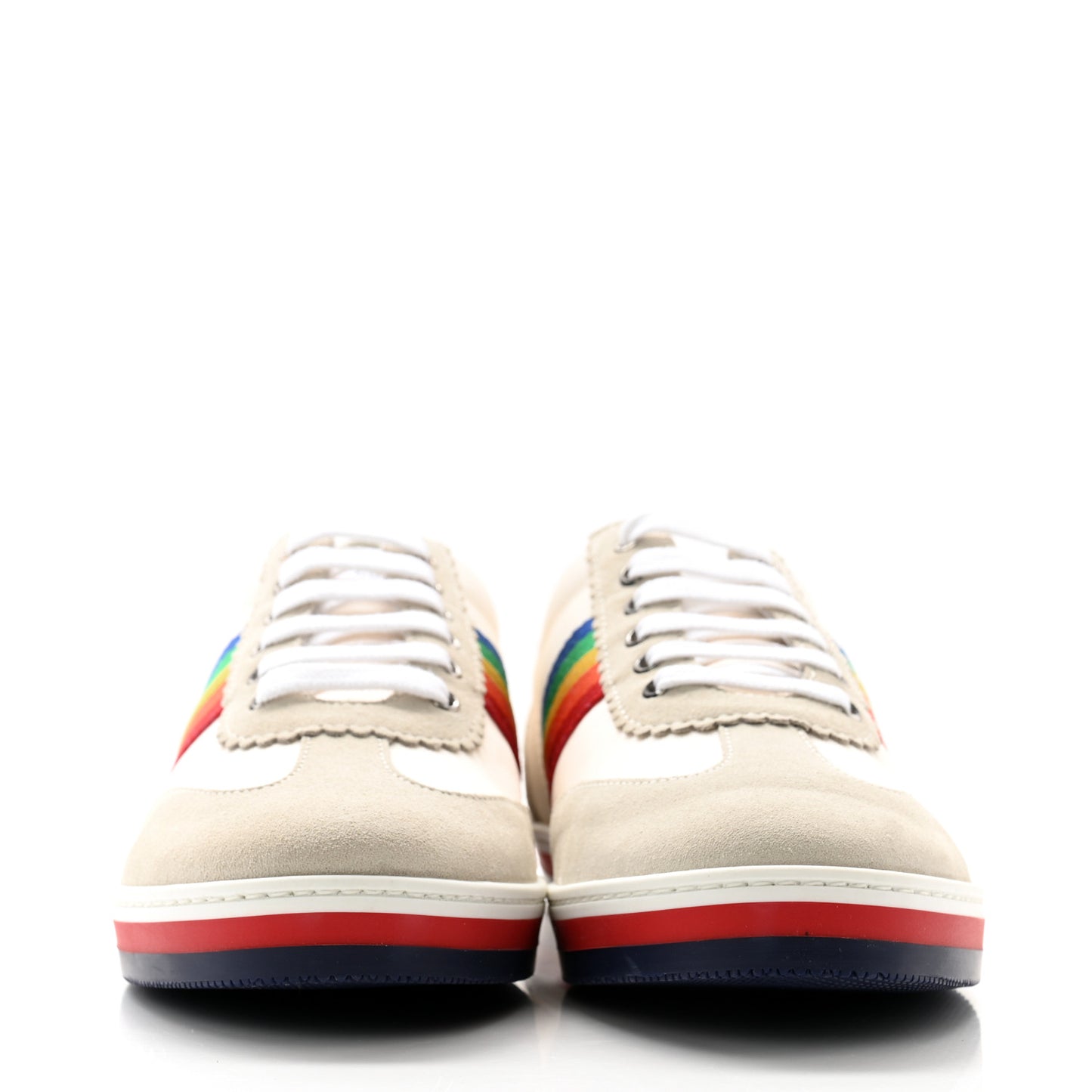 Suede Rainbow Womens G74 Sneakers 38 White