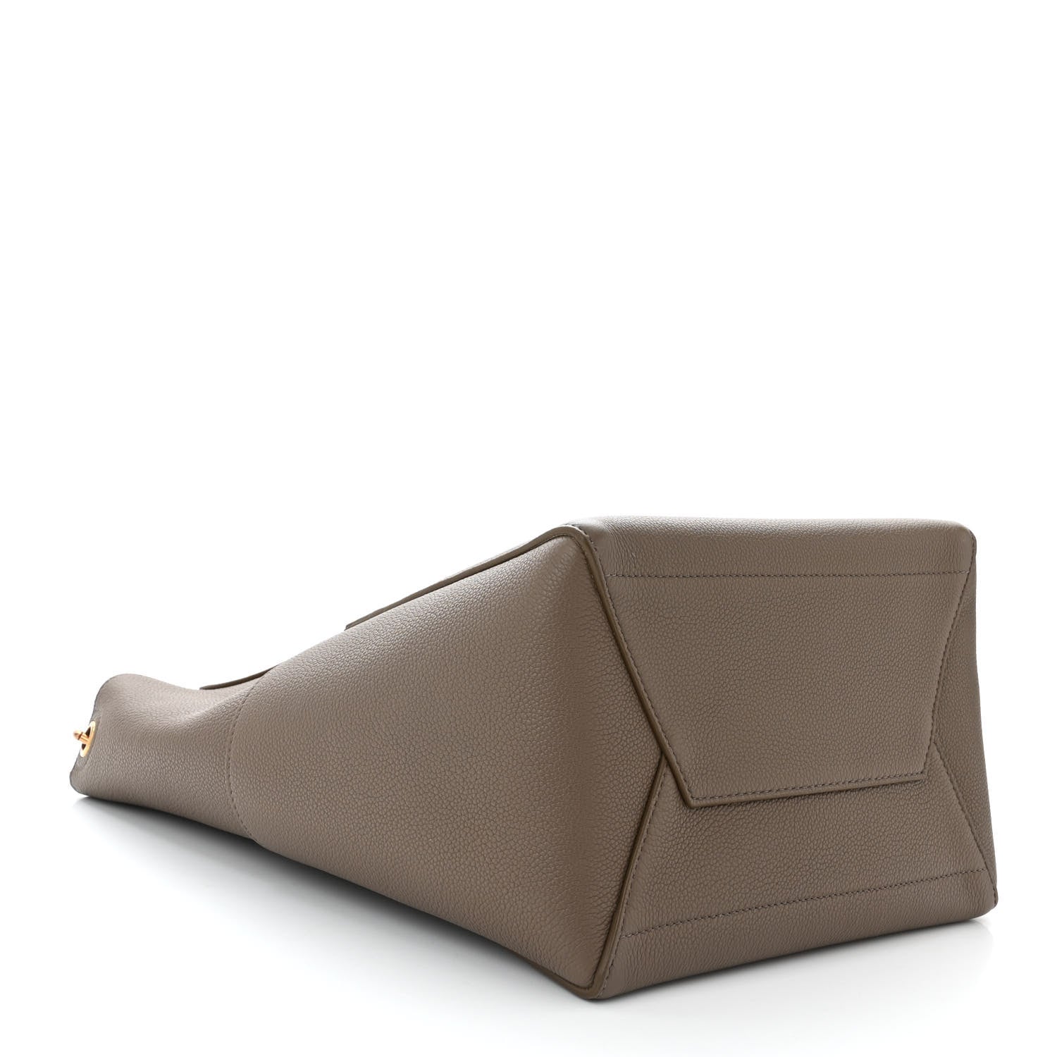 Celine Soft Grained Calfskin Sangle Bucket Bag Taupe 4 of 11