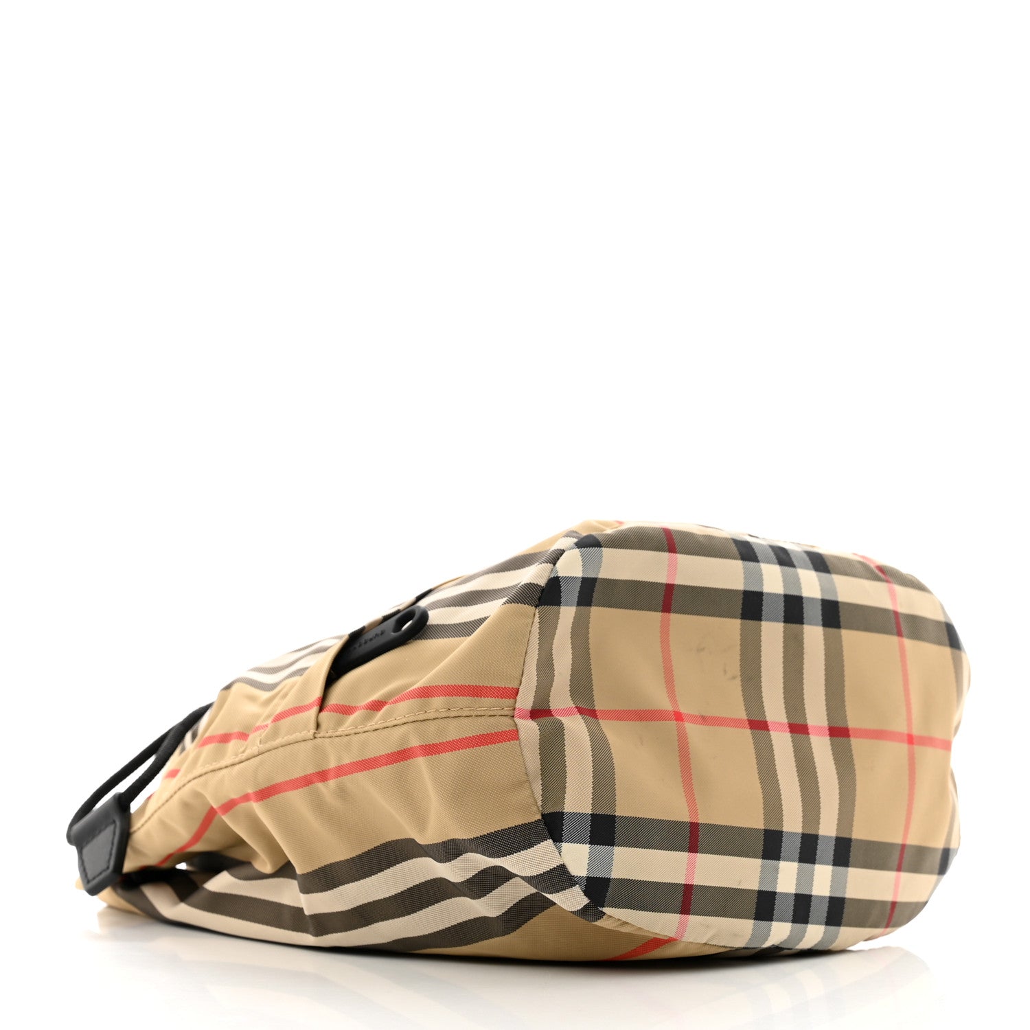 Burberry Econyl Icon Stripe Phoebe Drawcord Pouch Archive Beige 4 of 8