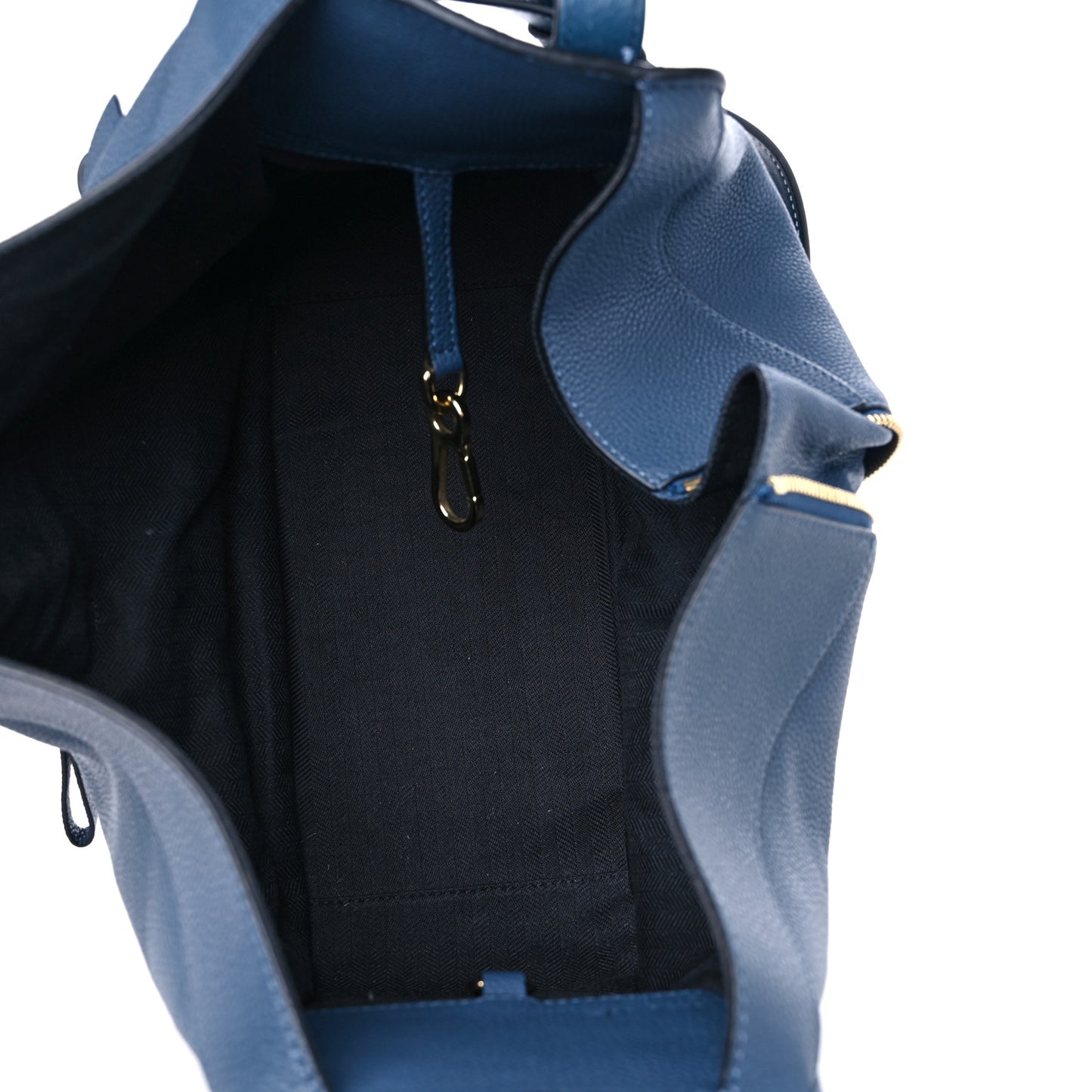 Calfskin Small Hammock Shoulder Bag Marine