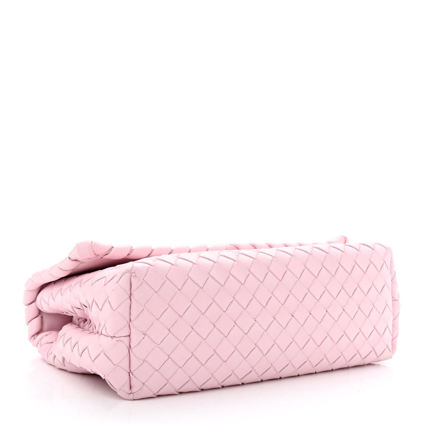 Nappa Intrecciato Baby Olimpia Shoulder Bag Dragee