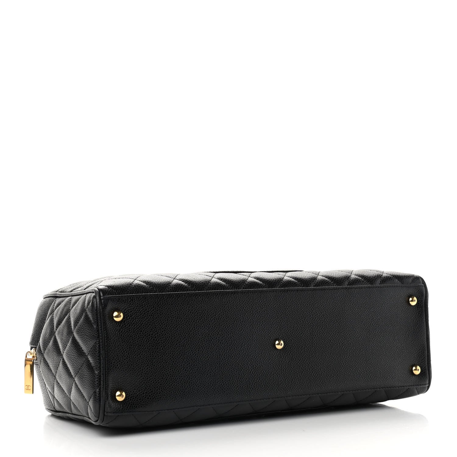 Chanel Caviar Quilted Large Bowler Black 3 of 11