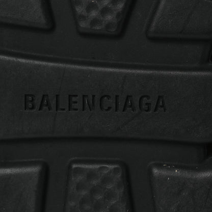 Balenciaga Recycled Knit Bi-Color Sole Womens Speed Lace Up Sneakers 38 Black White 8 of 12