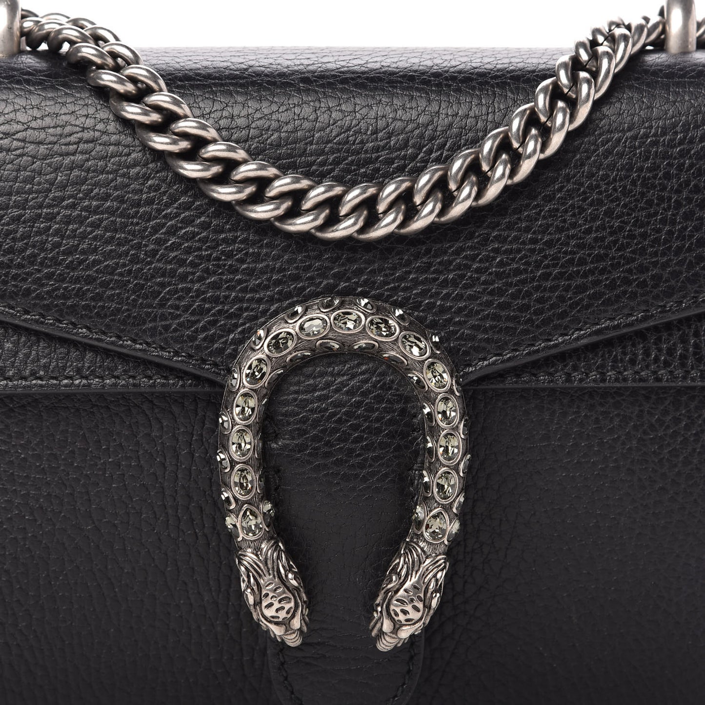 Calfskin Mini Dionysus Shoulder Bag Black