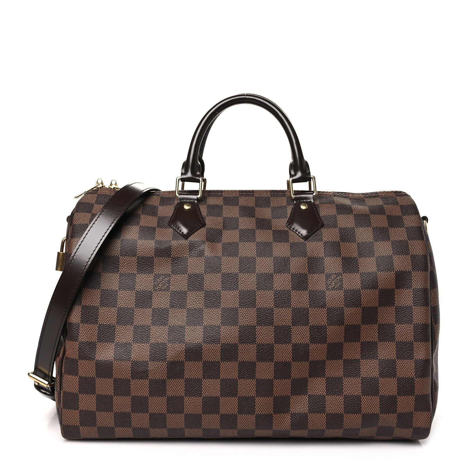 Louis Vuitton Damier Ebene Speedy Bandouliere 35 1 of 9