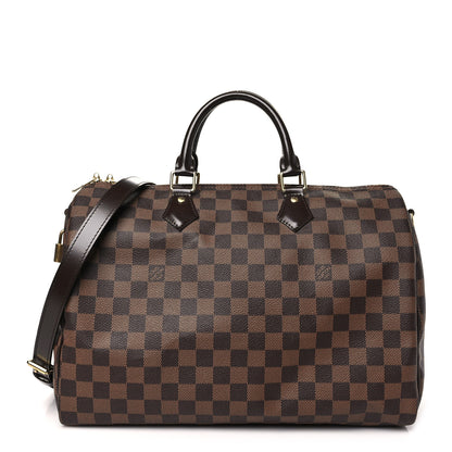 Louis Vuitton Damier Ebene Speedy Bandouliere 35 1 of 9