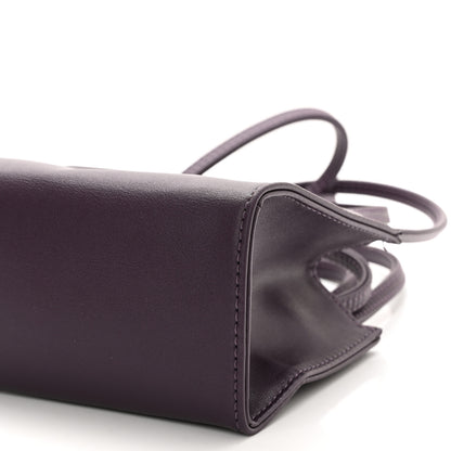 Telfar Vegan Leather Small Shopping Bag Eggplant 6 of 9