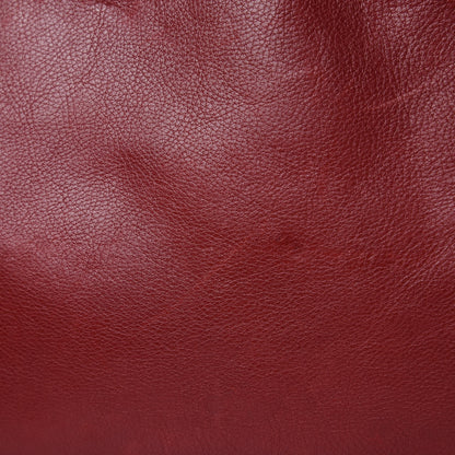 Chanel Calfskin On The Bund Pochette Dark Red 11 of 12