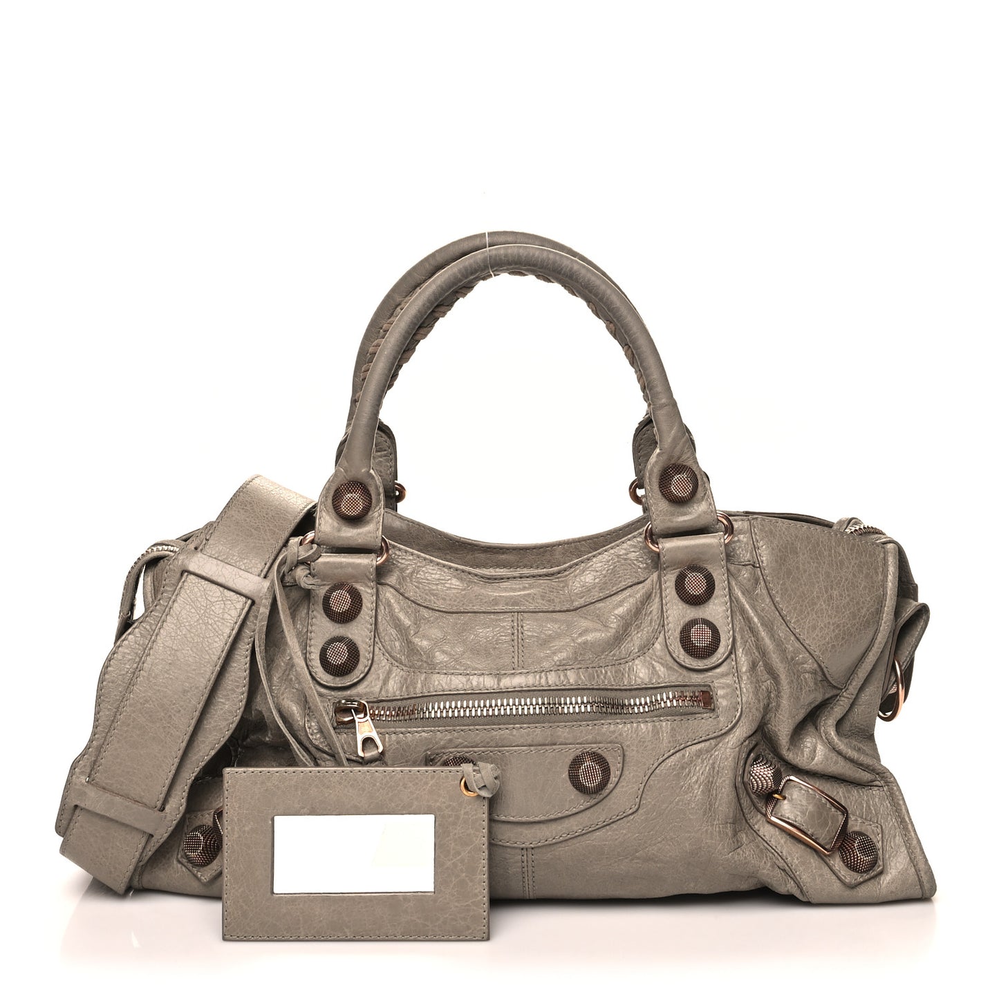 Agneau Giant 21 Rose Gold Hardware Part Time Papyrus