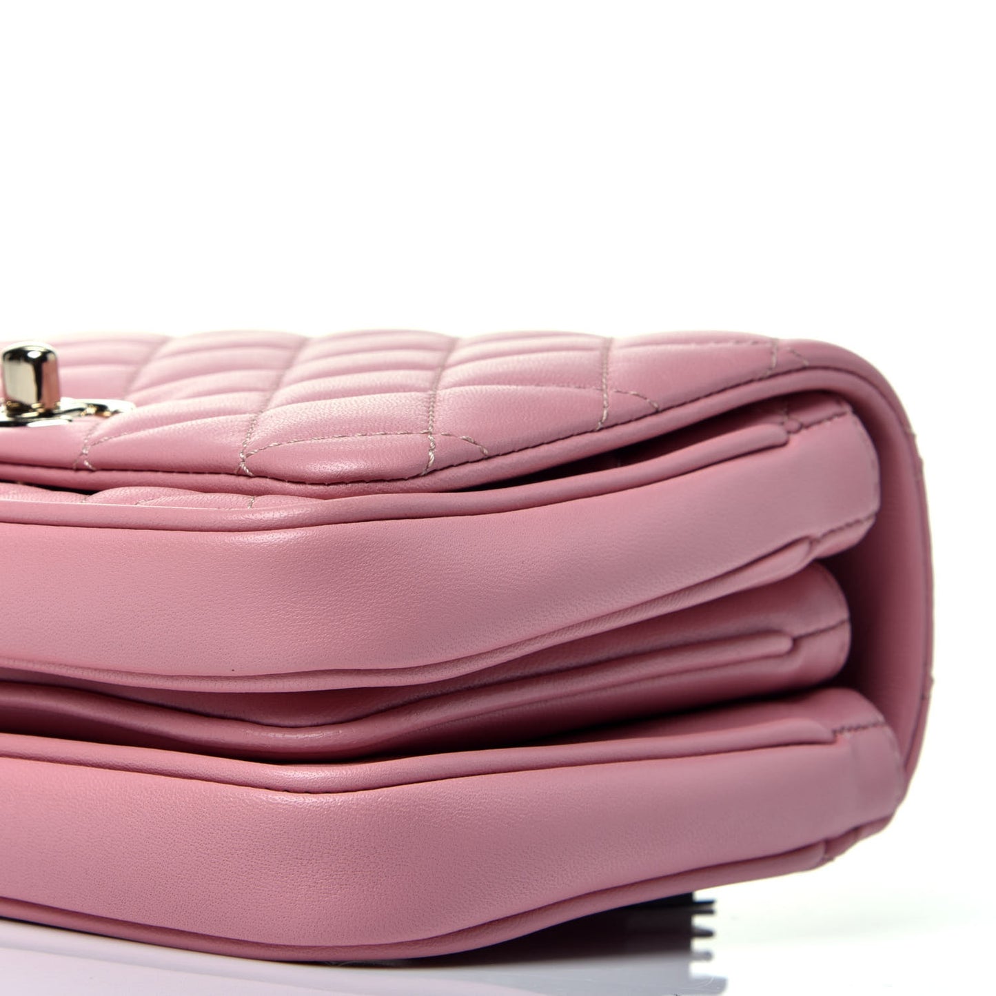 Lambskin Quilted Mini Citizen Chic Flap Pink