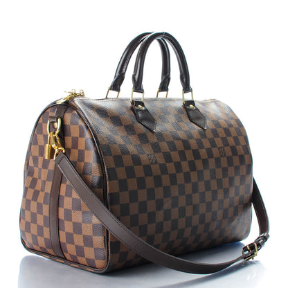 Louis Vuitton Damier Ebene Speedy Bandouliere 35 3 of 7