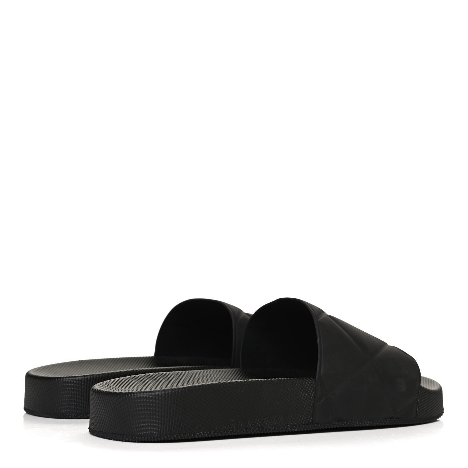 Bottega Veneta Rubber The Slider Sandals 40 Black 4 of 9