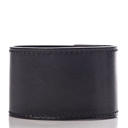 Hermes Chamonix Vegas Lock Wide Cuff M Black 3 of 5