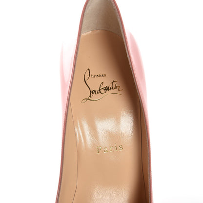 Christian Louboutin Patent Pigalle Follies 100 Pumps 38 Mauve 7 of 8