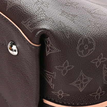 Louis Vuitton Mahina Carmel Hobo Chocolate 10 of 11