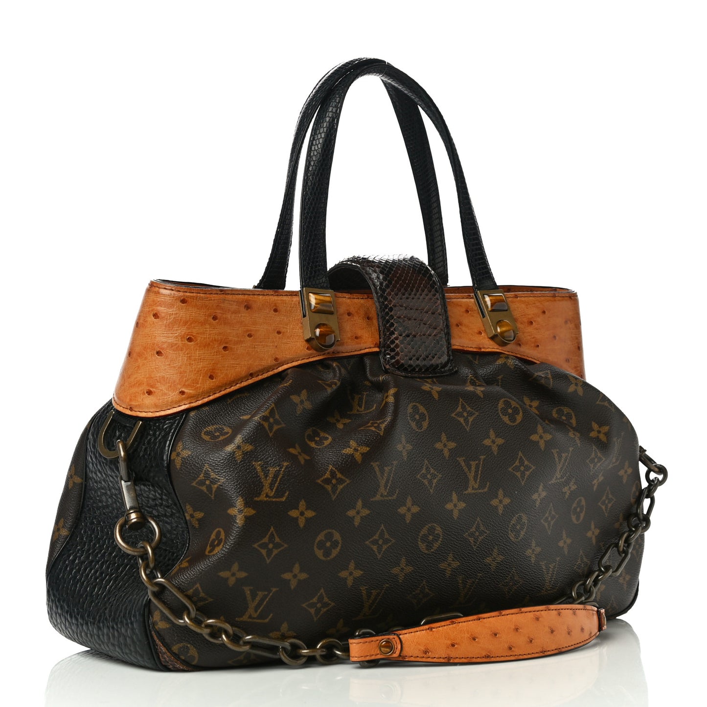 Monogram Ostrich Oskar Waltz