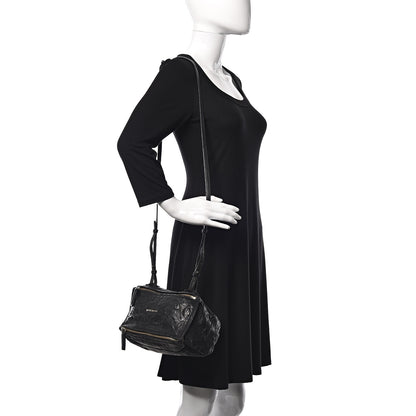 Givenchy Tumbled Sheepskin Mini Pandora Black 2 of 15