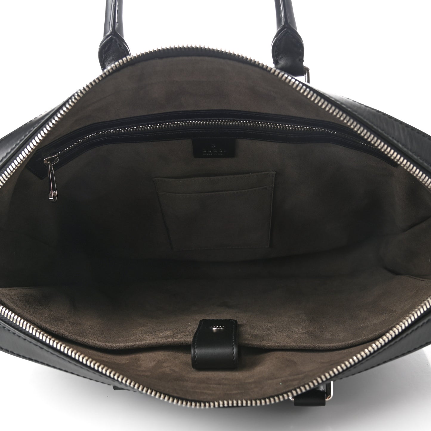 Guccissima Signature Briefcase Black