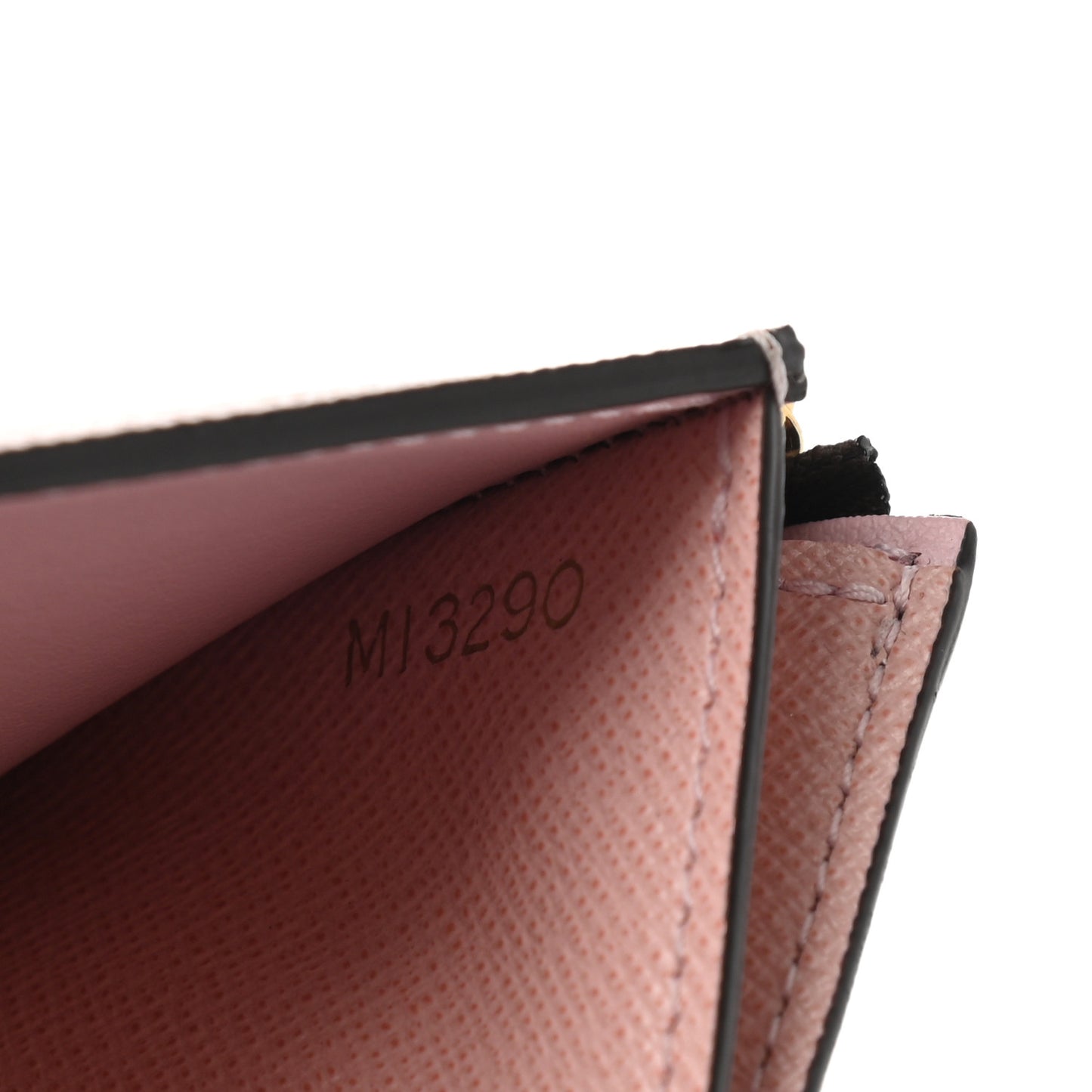 Monogram Zoe Wallet Rose Ballerine