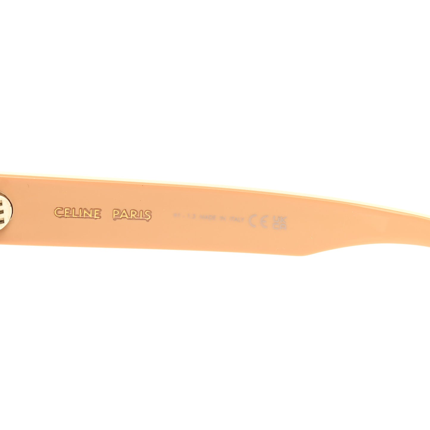 Acetate Triomphe 01 Sunglasses CL 40238U Beige