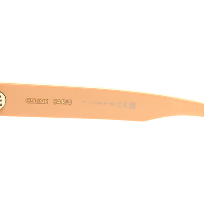 Celine Acetate Triomphe 01 Sunglasses CL 40238U Beige 5 of 7